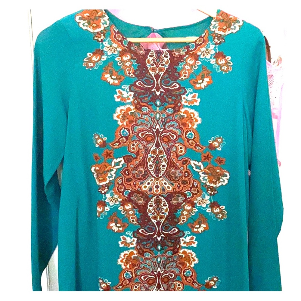 Long sleeve shirt dress